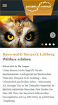 Mobile Screenshot of bayerwald-tierpark.de